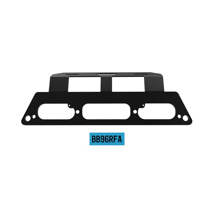 BB96RFA – ARC LIGHTING Warning Light Mount, For Roof Mount Type A Black Stainless Steel With Back Plate/ Gasket/ Scre...